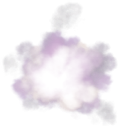 Smoke-025 - Purple Smoke Clip Art (393x422), Png Download