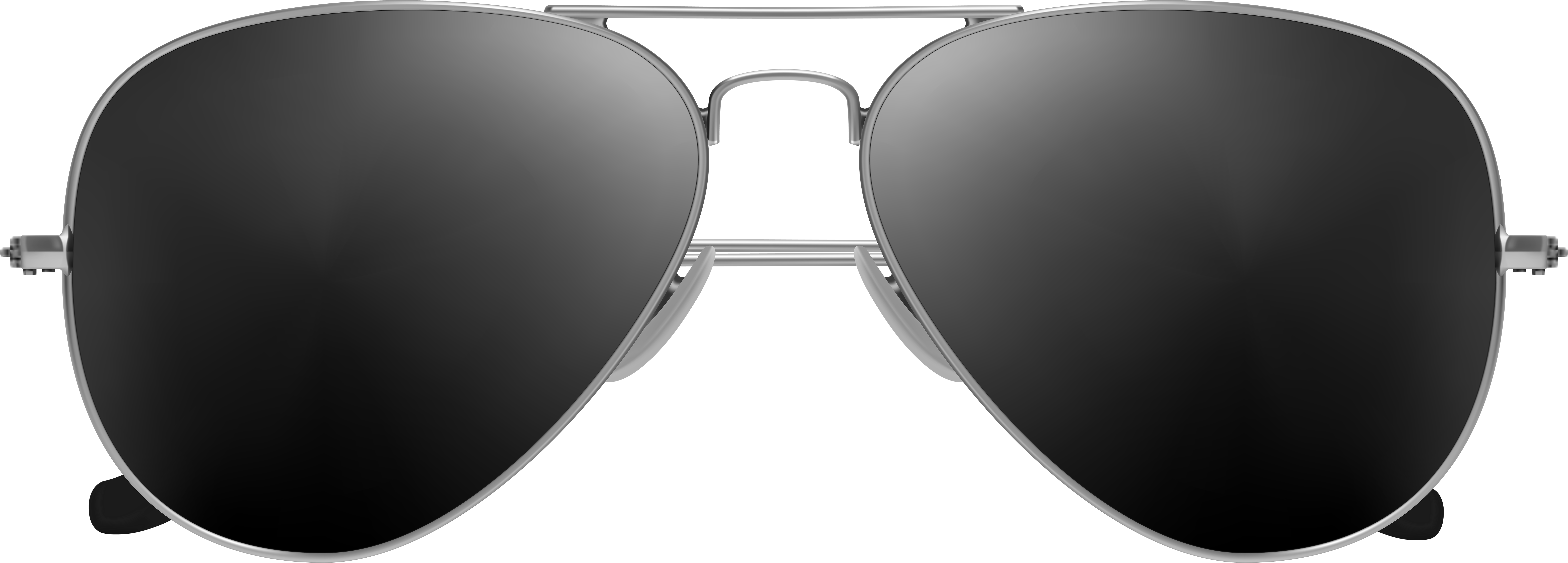 Transparent Background Aviator Sunglass Png (8000x2951), Png Download