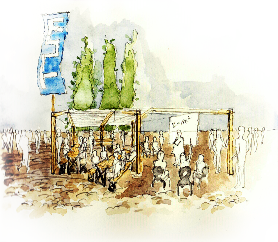 Mentors - Prof - Dr - Em - Ernst Mayr, Prof - Dr - - Painting (955x832), Png Download