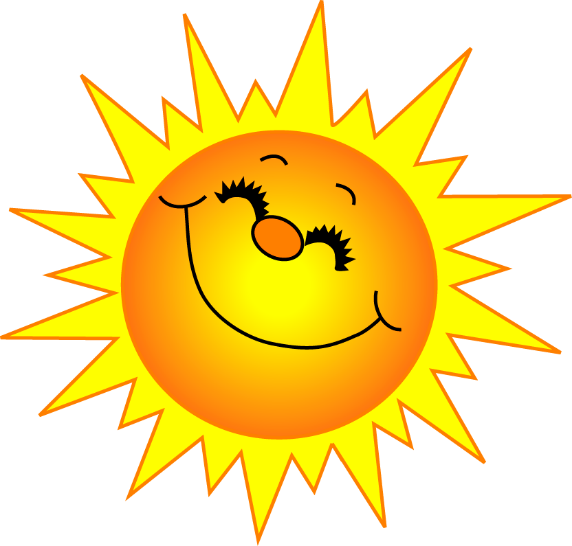 Sun Png Photos - Cartoon Sun (832x795), Png Download
