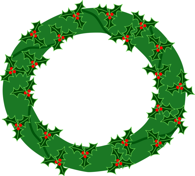 Advent Wreath Garland Christmas Day Laurel Wreath - Evergreen Wreath Clipart (376x340), Png Download
