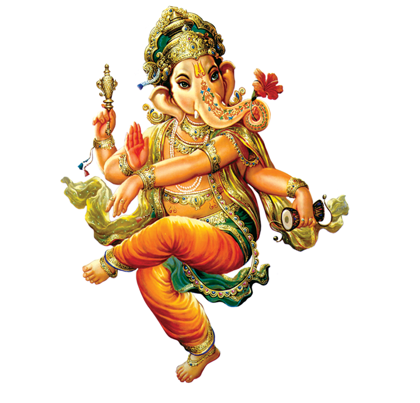 Sri Ganesh Picture Png Image - Ganesh Ji Images Png (1497x1600), Png Download