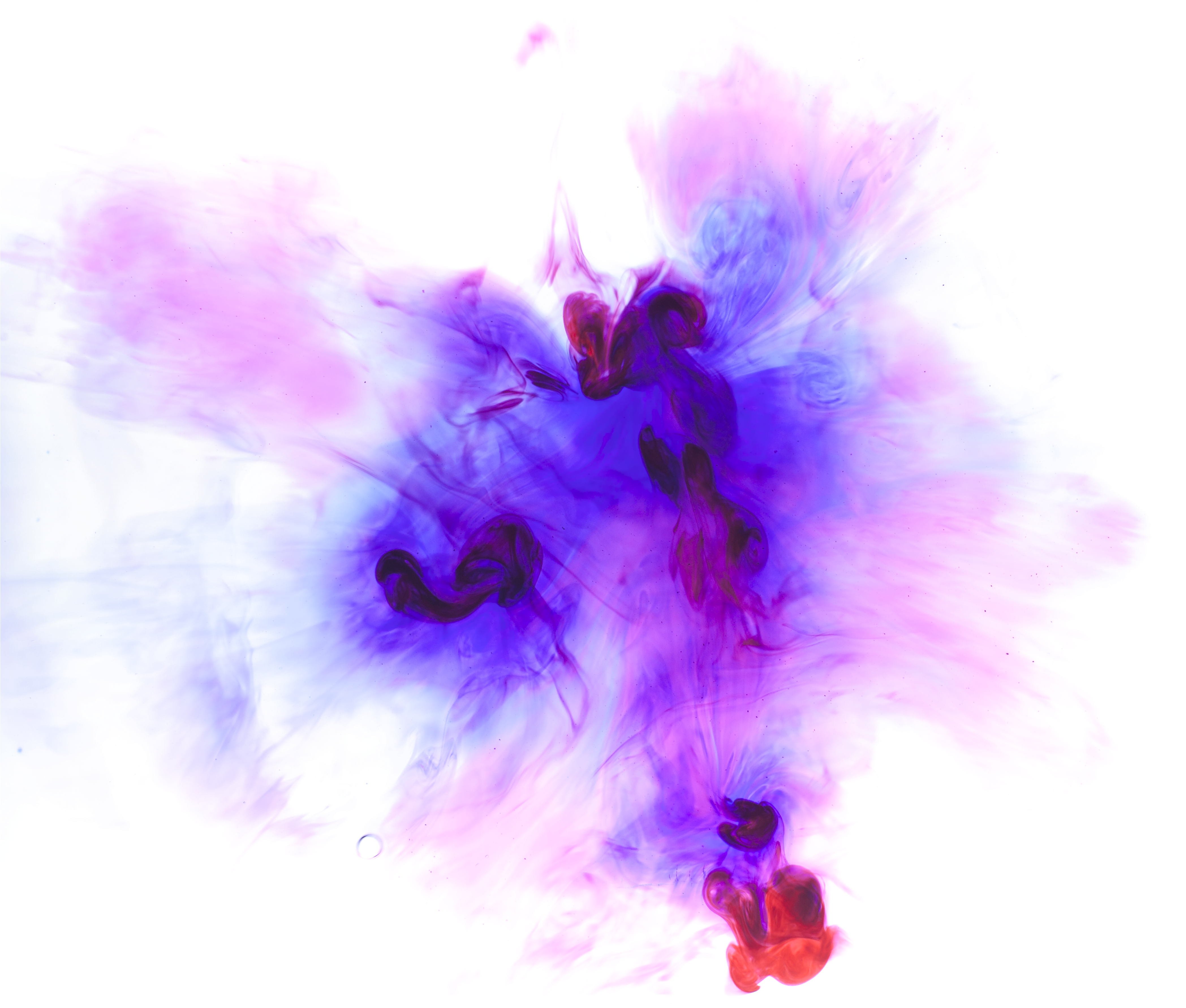 Color Smoke Png - Viola (4193x3720), Png Download