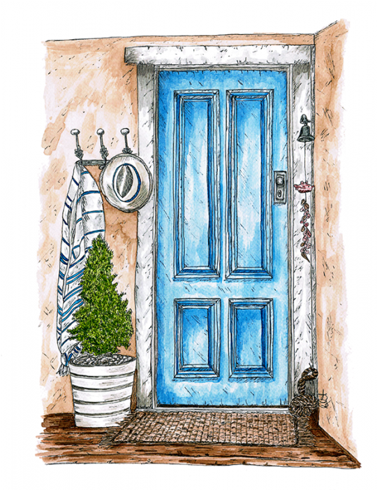 Dianne White Custom "my House" Painting - Art (400x400), Png Download