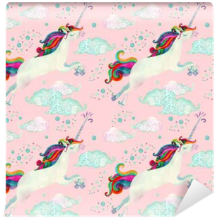 Watercolor Fairy Tale Seamless Pattern With Flying - Fairy Tale (400x400), Png Download