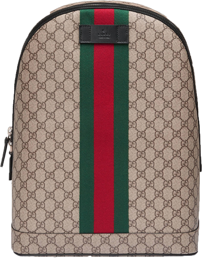 Mens Black Gucci Backpack - Castle Of Silves (842x1074), Png Download