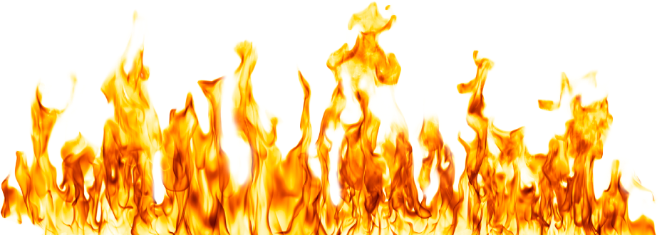 Fire Flame Transparent Background - Transparent Background Fire Png (980x334), Png Download