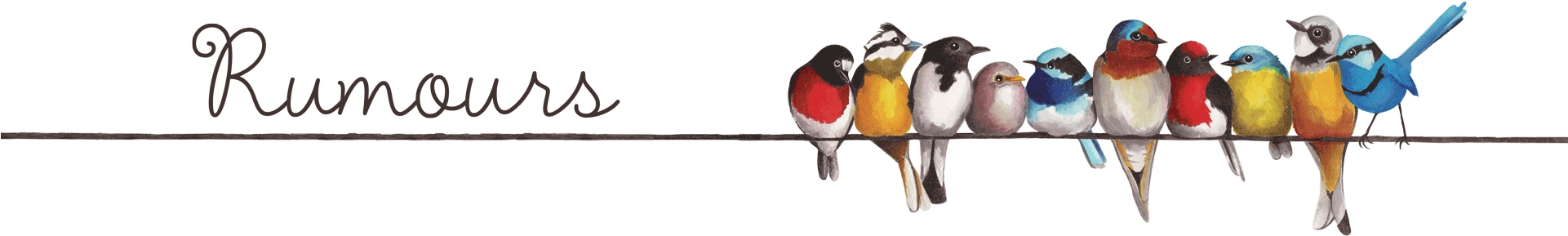 About Rumours - Warburn Rumours Sauvignon Blanc (1920x420), Png Download