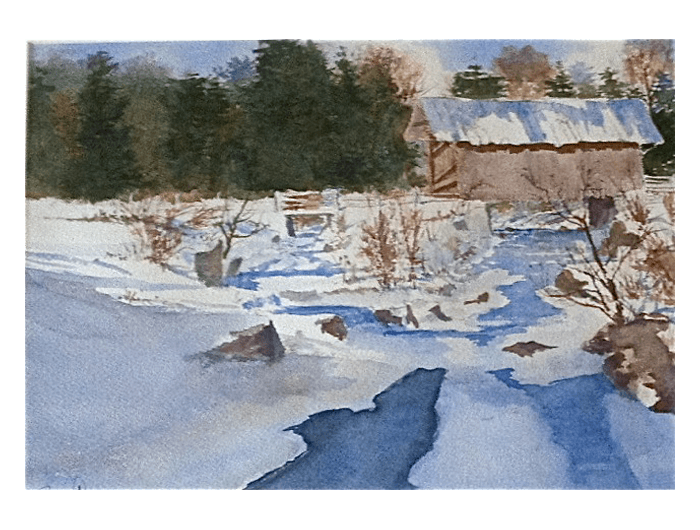 Frozen In Time - Addison Art Gallery (700x530), Png Download