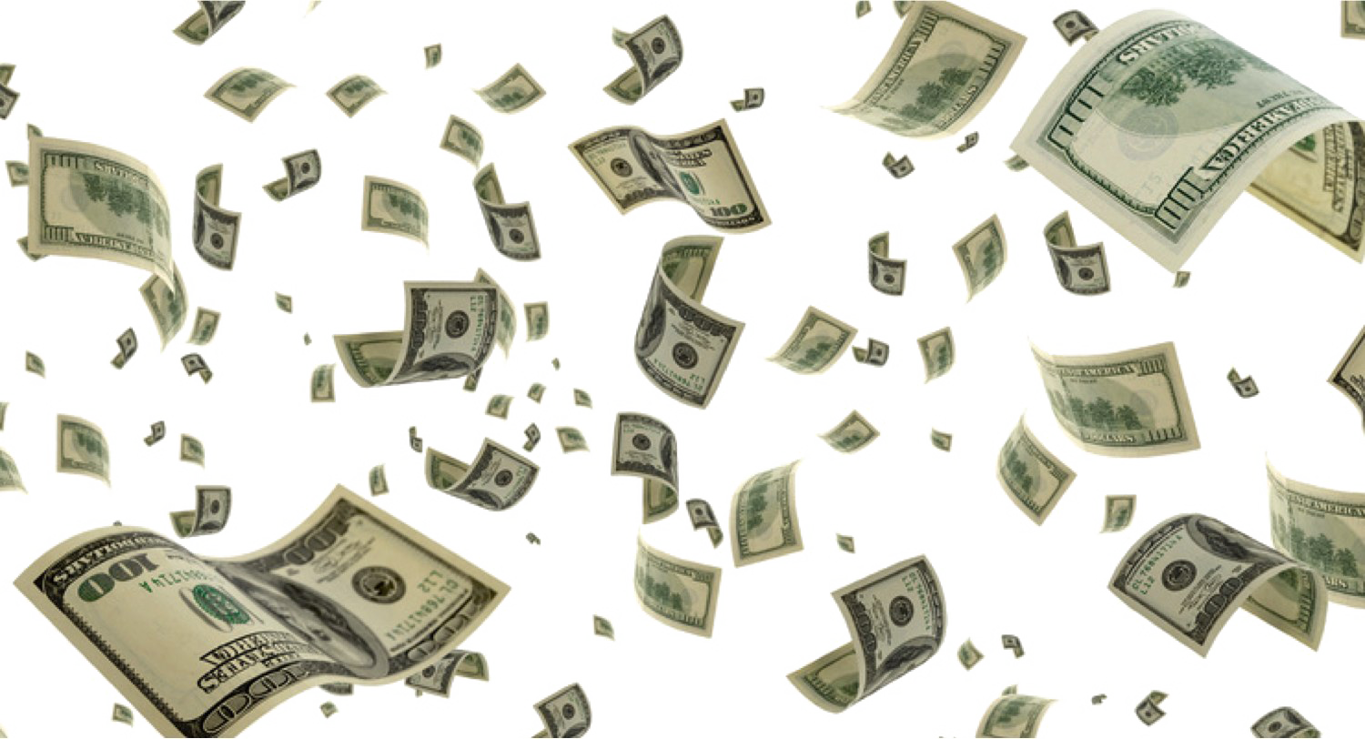 Download Money Png Falling - Money Falling Transparent Background PNG Image  with No Background 
