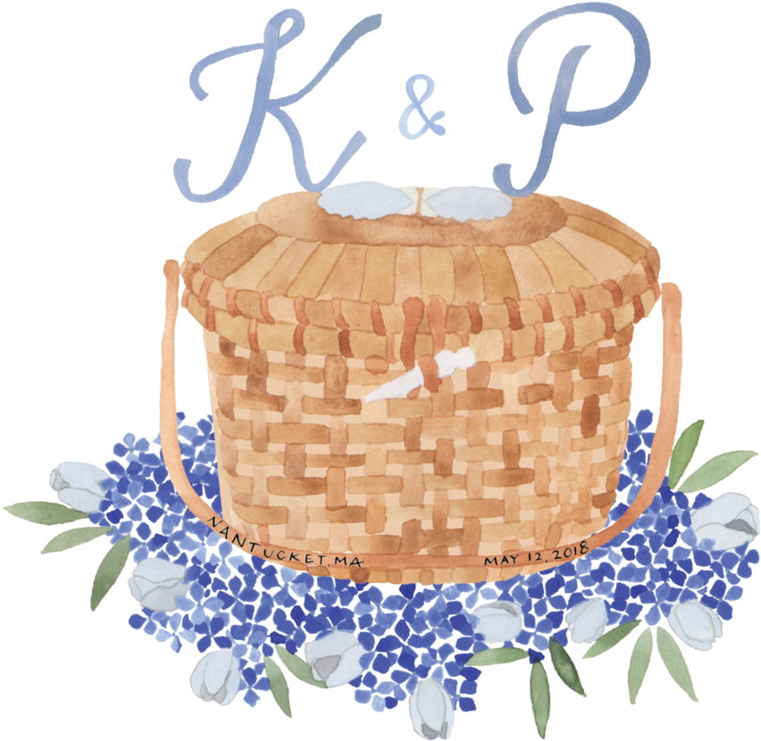 Kerri&patrickmonogram-v3 Transparent - Portable Network Graphics (1000x1000), Png Download