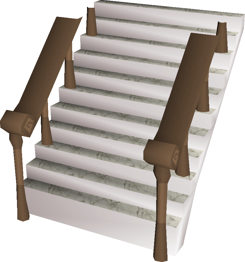Marble Staircase Built - Wiki (822x879), Png Download