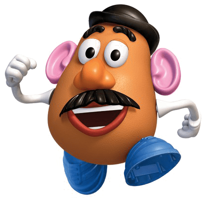 Mr Potato Head Png (569x506), Png Download