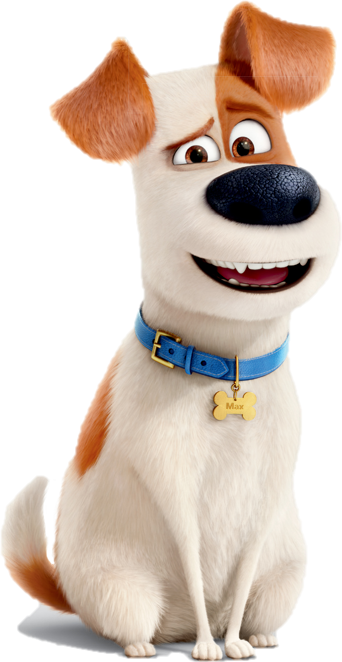 Max Dog - Secret Life Of Pets 2 Cast (1312x1474), Png Download