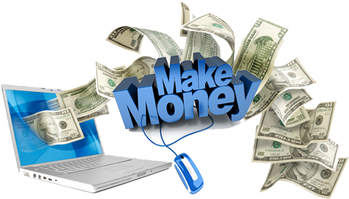 Make Money Free Download Png - Make Money Online Png (700x404), Png Download