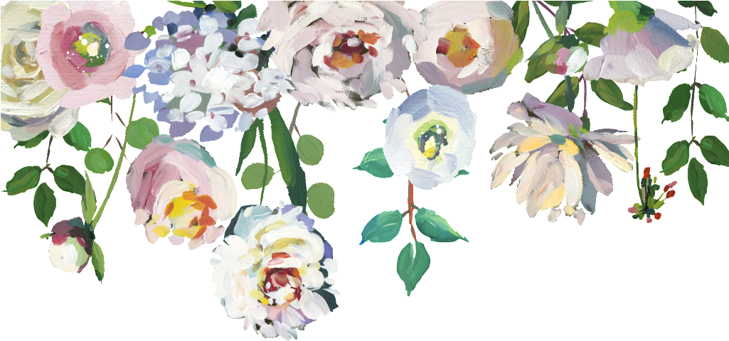 This Backgrounds Is Hand Drawn Tenth Anniversary Card - Brautparty-einladungs-weißer Blumenpastell Karte (1024x1007), Png Download