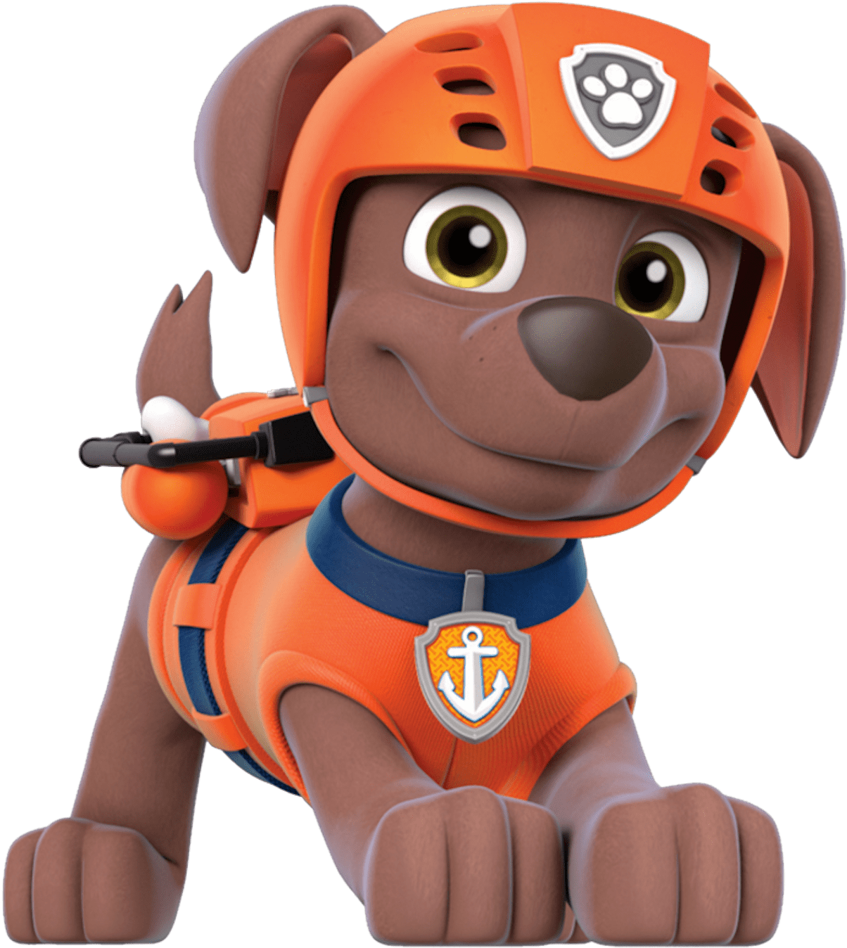 Zuma Paw Patrol Clipart Png Vector Freeuse - Paw Patrol - Zuma Action Pack Pup And Badge (1280x1500), Png Download