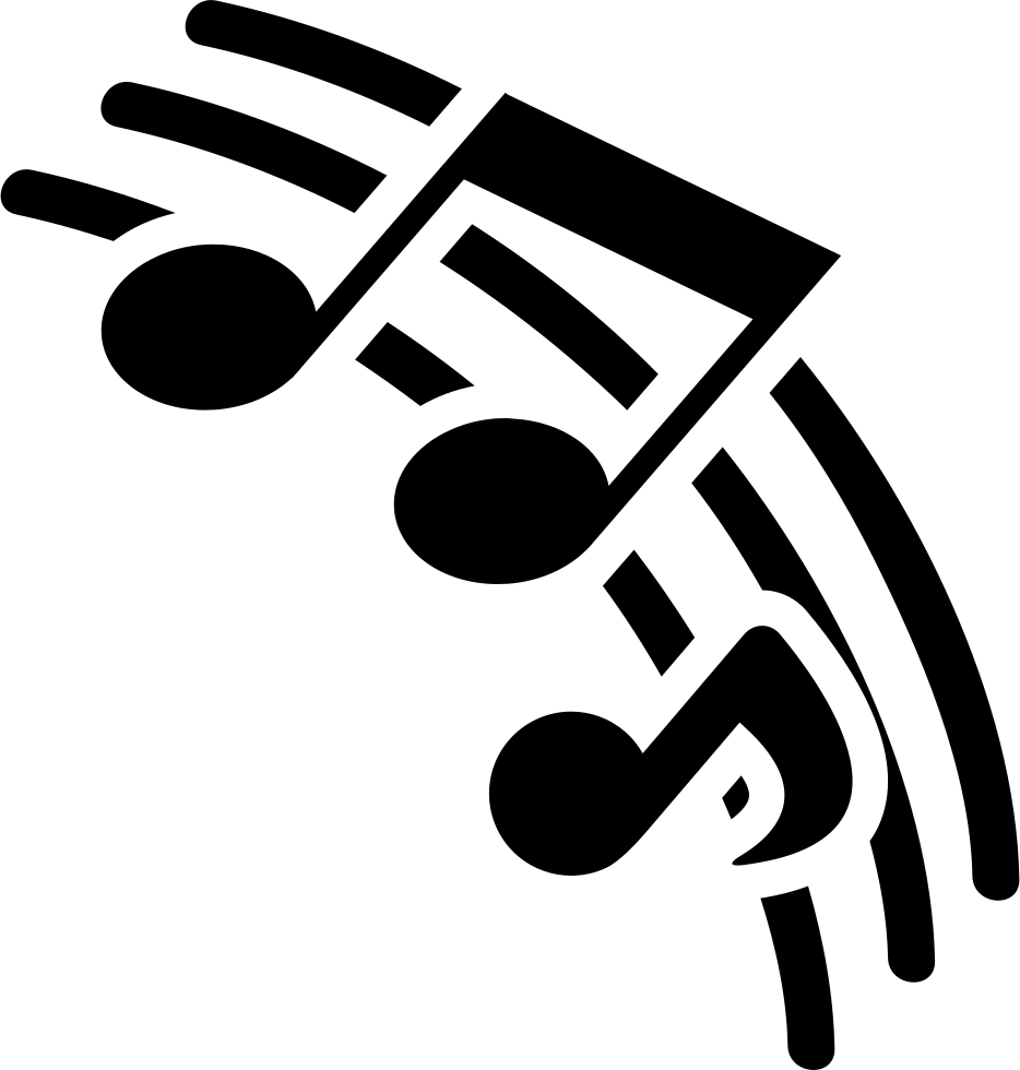 Musical Pentagram Lines With Music Notes Comments - Musical Icon (934x980), Png Download
