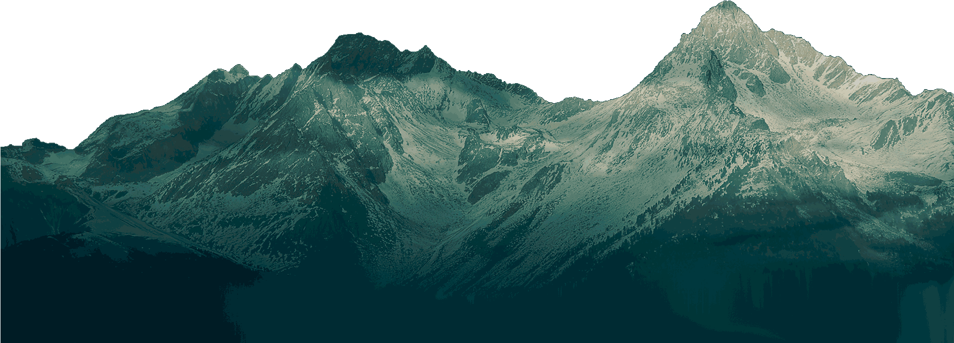 Mountain Png - Mountain Png Hd (1900x784), Png Download