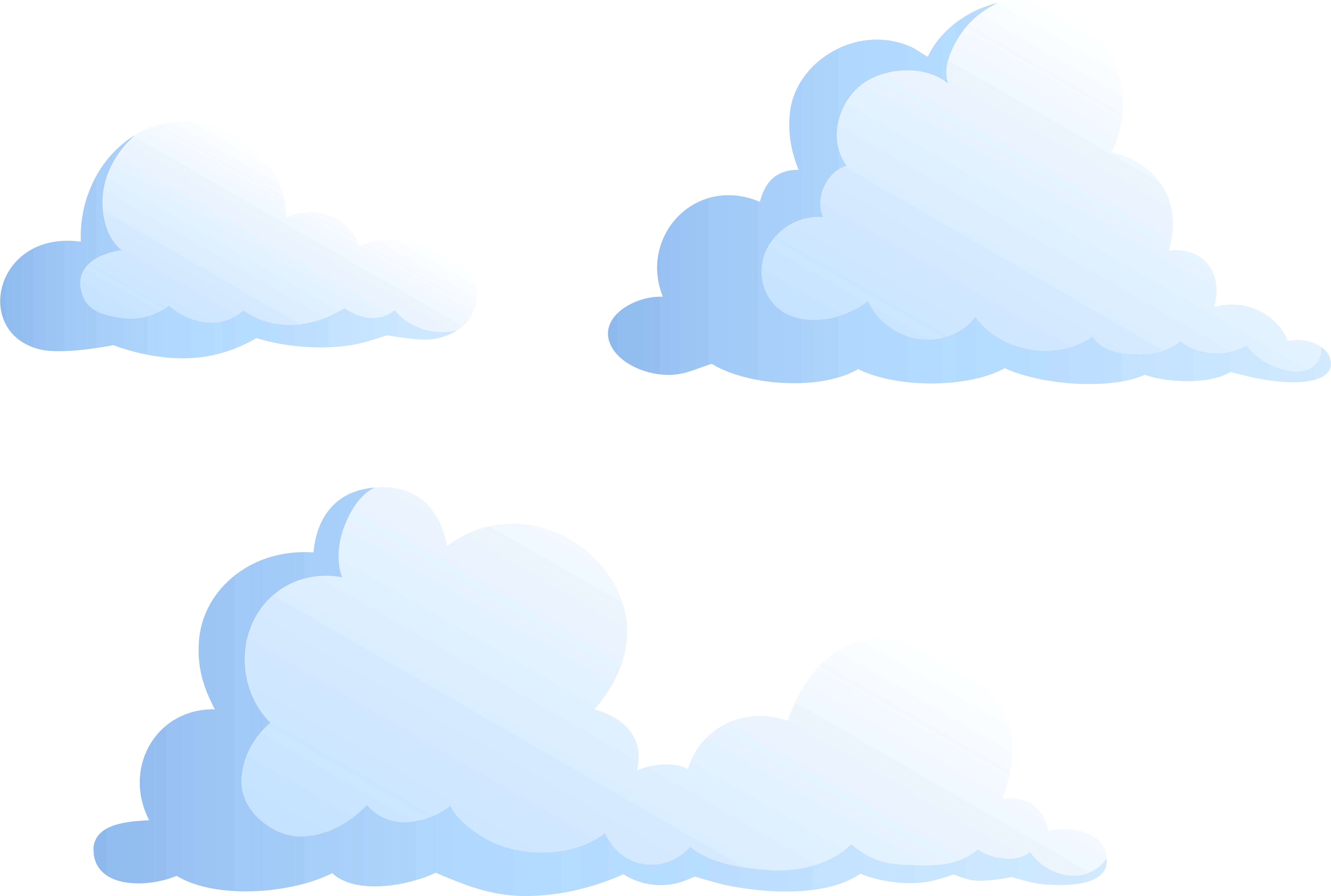 Clip Art Clouds Png (8000x5430), Png Download
