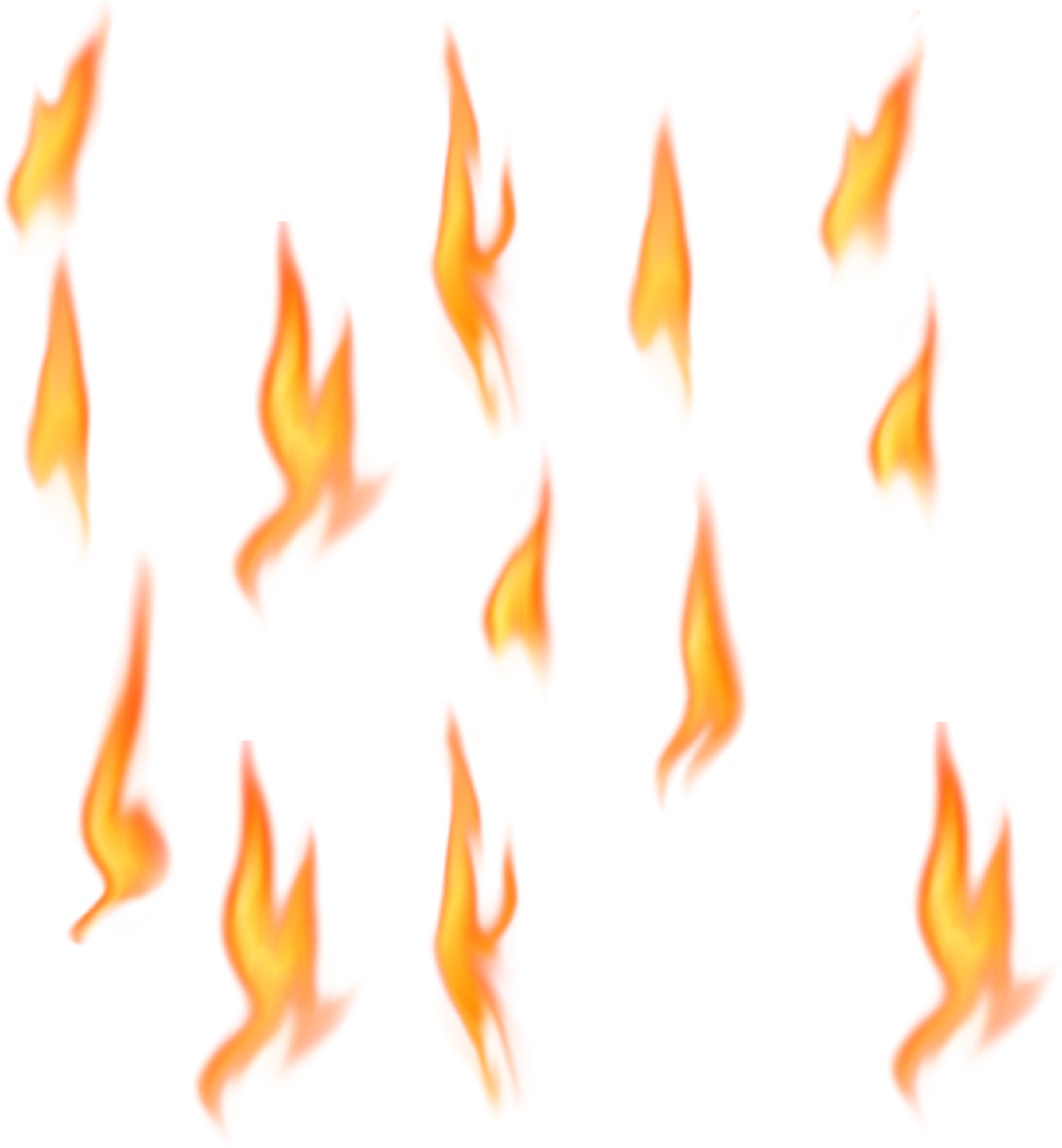 Flame Fire Png - Transparent Background Clip Art Fire (2000x2000), Png Download