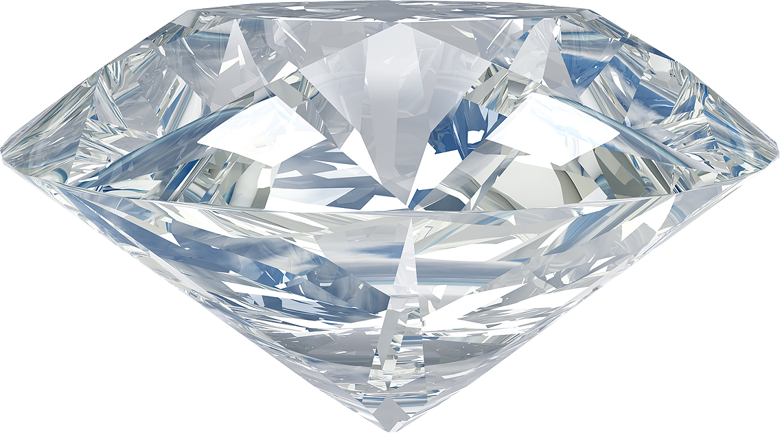 Diamond Png Download Image - Diamond Loose Round Brilliant Cut .61 Carat Clarity (1024x683), Png Download