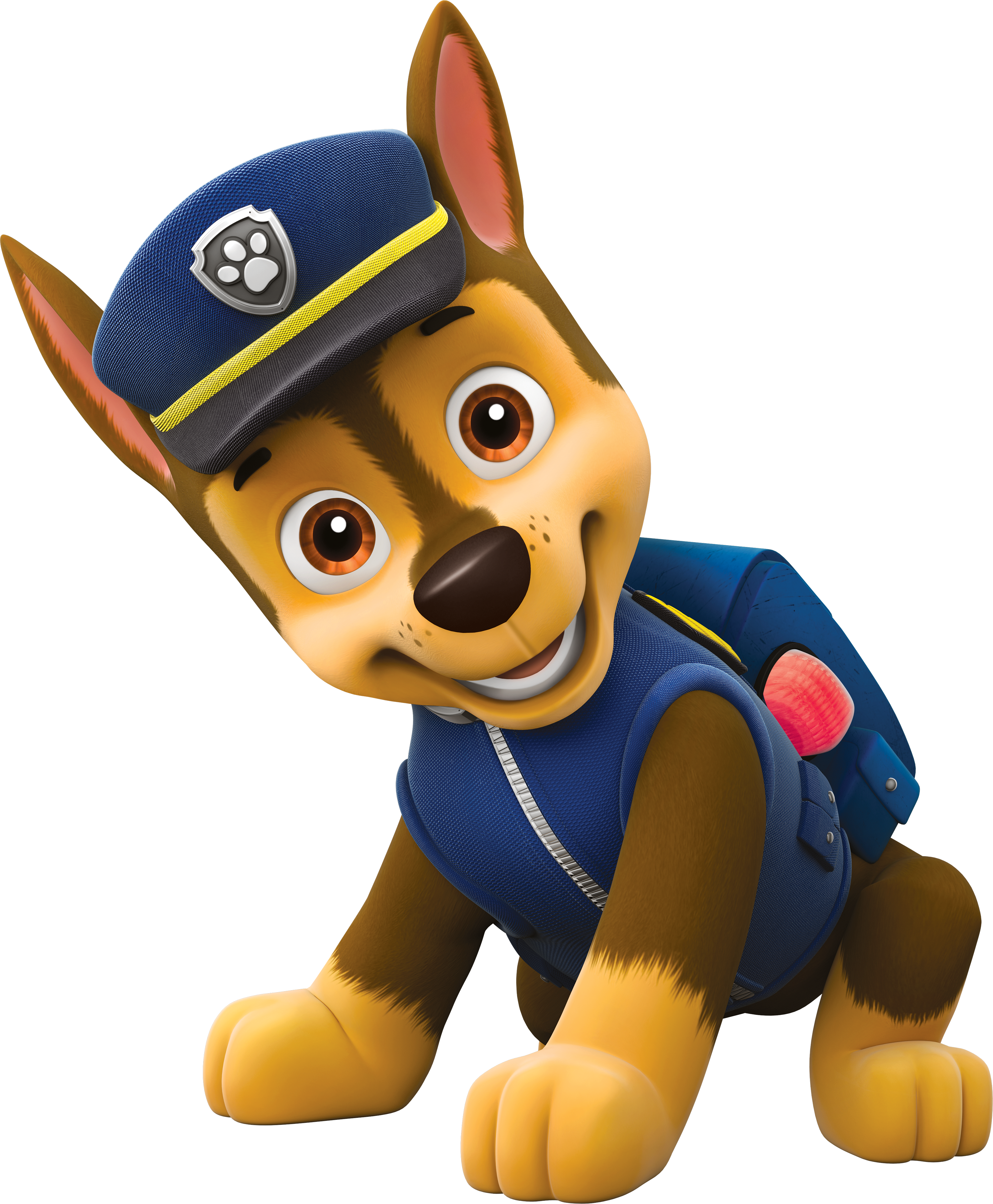Paw Patrol Chase Standard - Chase Paw Patrol Png (2972x3604), Png Download