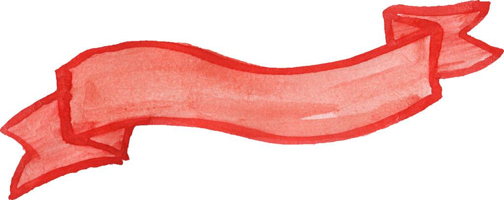 Banner Ribbon Png - Watercolor Ribbon Banner Png (1024x407), Png Download