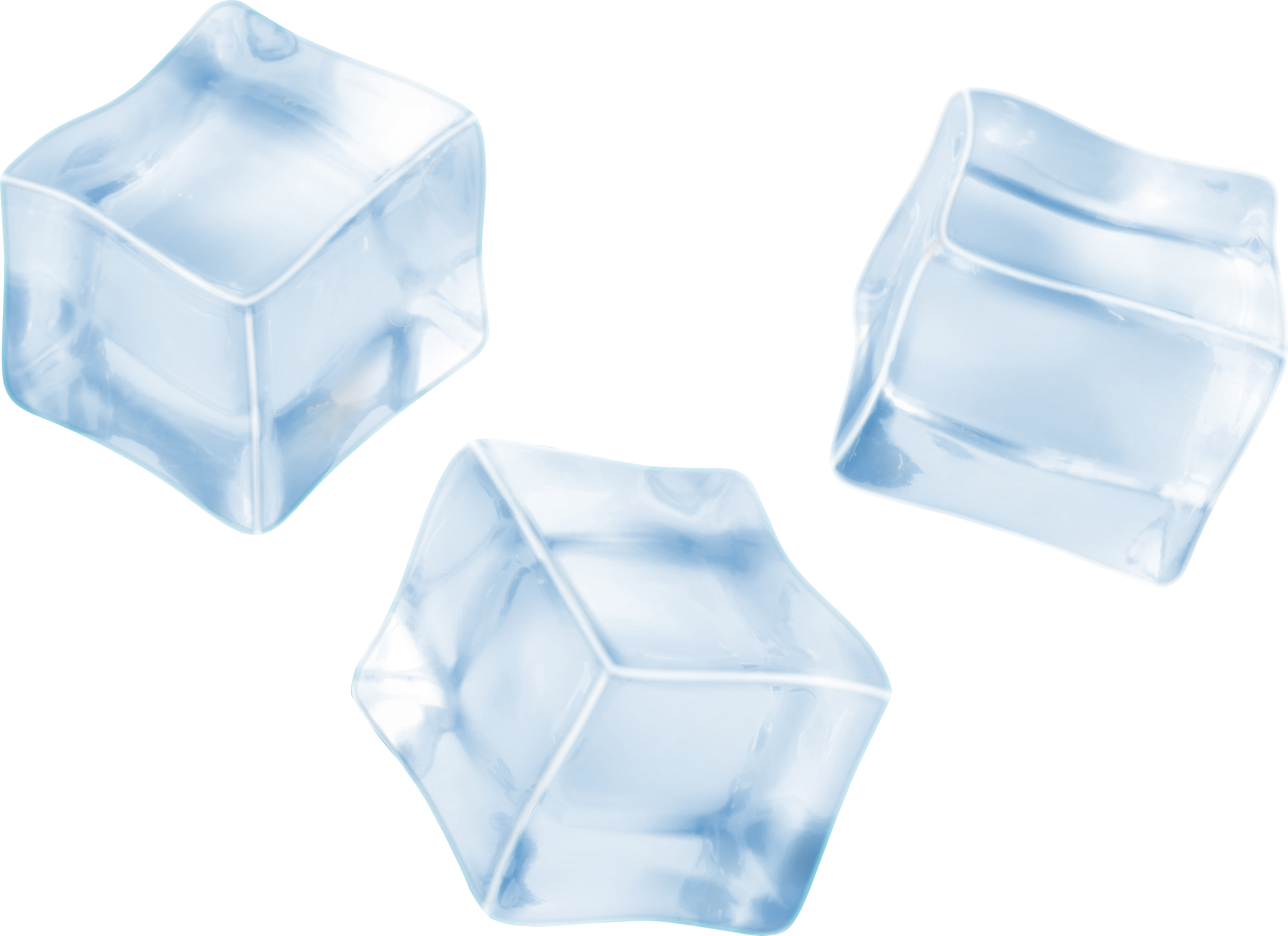 Ice Cubes Transparent Png Clip Art - Transparent Ice Cube Cup Png (8000x5761), Png Download
