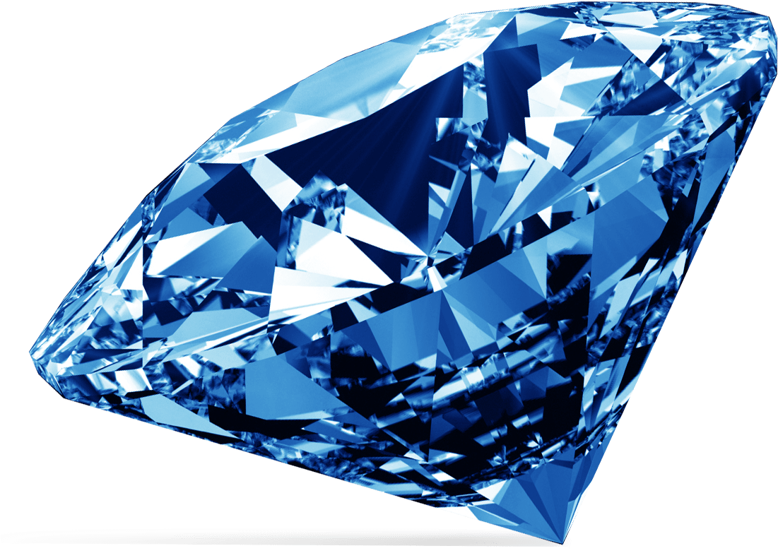 Blue Diamond - Blue Diamond Png (1138x1134), Png Download