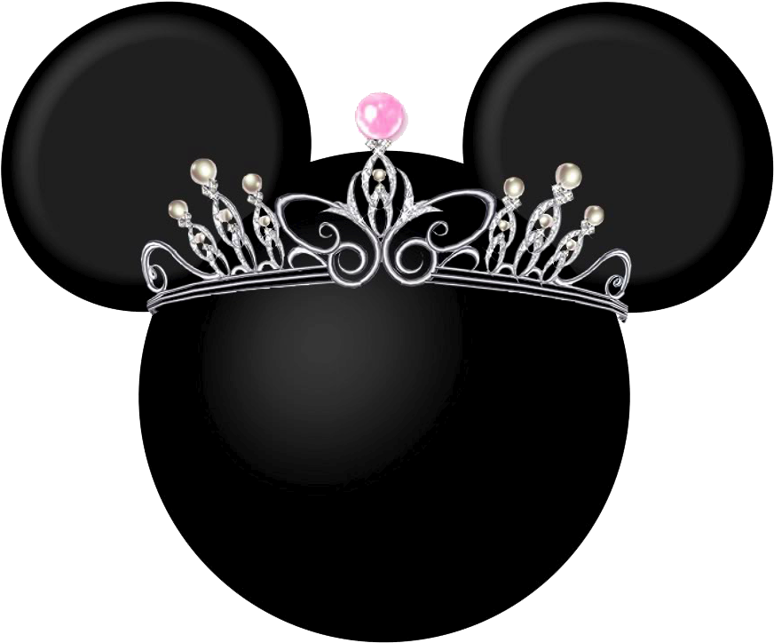 Image Free Library Crown Clipart Watercolor - Fondos De Pantalla De Minnie (898x752), Png Download