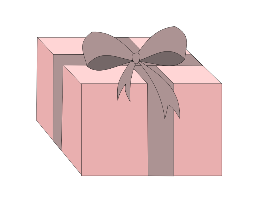 Gift (900x703), Png Download