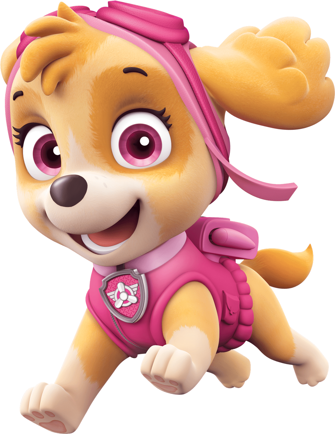 Pink Dog Bone Clipart - Skye Paw Patrol Png (773x1000), Png Download
