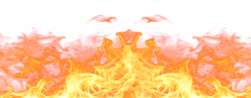 Real Fire Png Transparent Image - Flames Transparent Background (960x375), Png Download