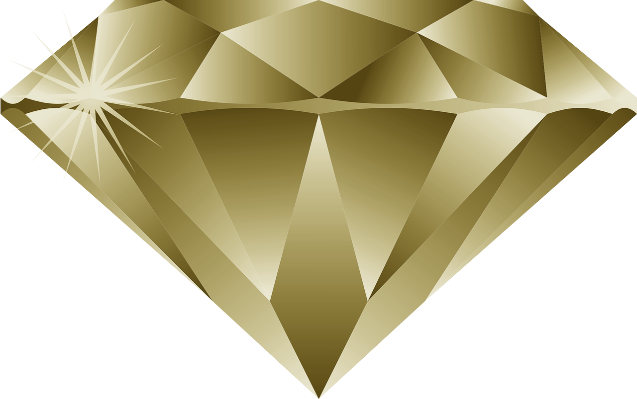 Diamond Gold - Diamond Out The Rough Queen Duvet (1280x803), Png Download