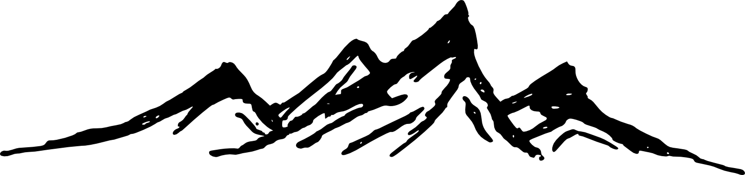 Free Download - Mountain Transparent (1500x353), Png Download