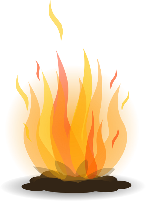 The Newest Bonfire Stickers On Picsart - Bonfire Png (480x660), Png Download