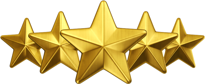 Star Png Png - Gold Star Png (888x395), Png Download