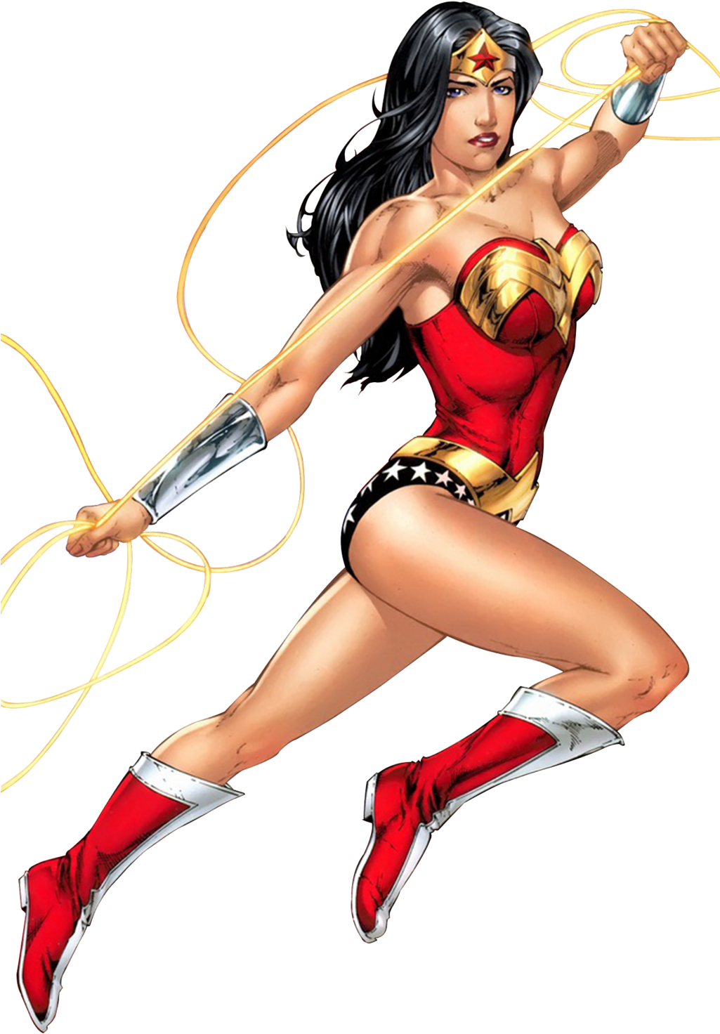 Wonder Woman - Wonder Woman Comic Png (1024x1588), Png Download