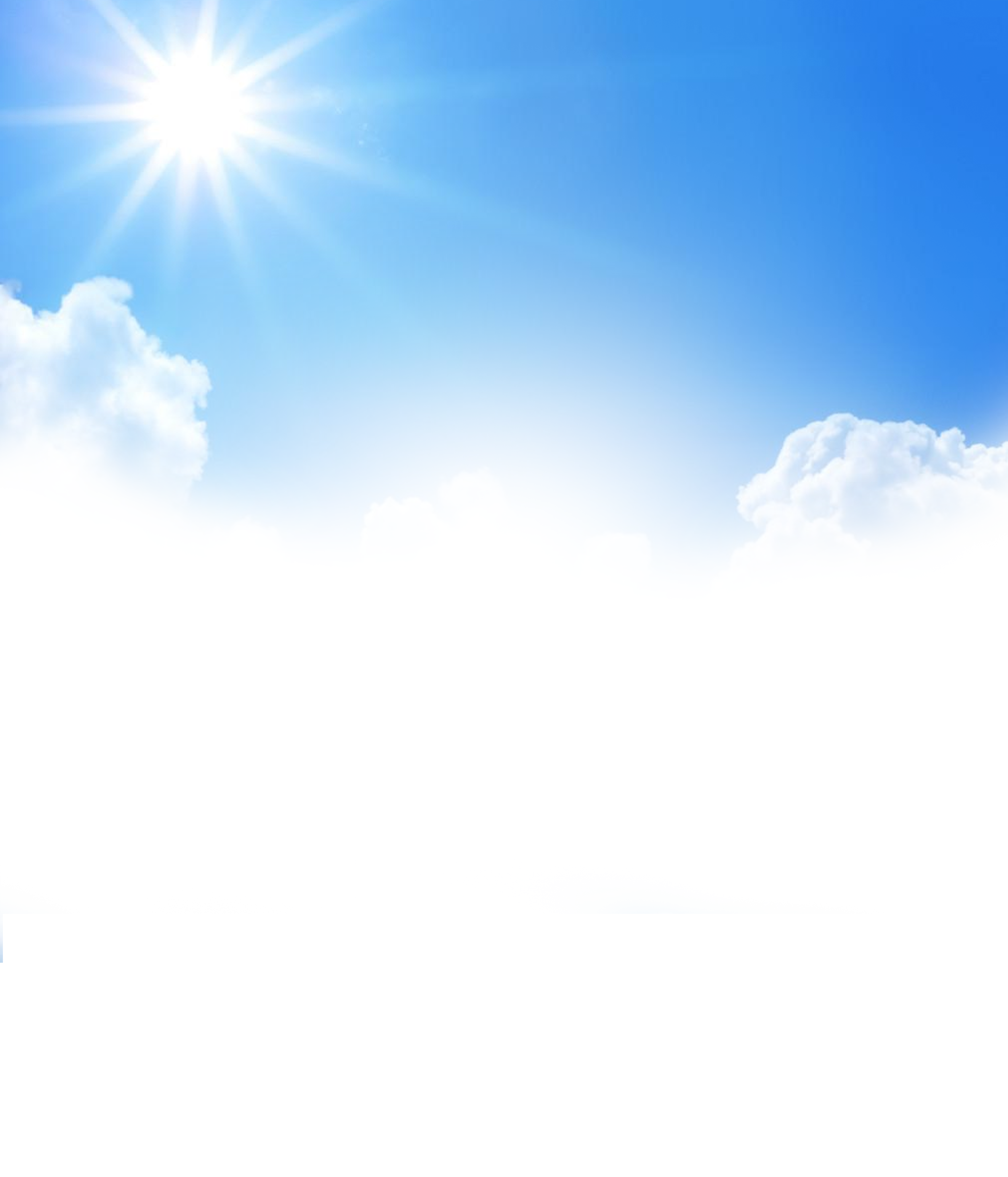 Download Blue Sky With Clouds Png Image Library Download - Sunlight PNG  Image with No Background 