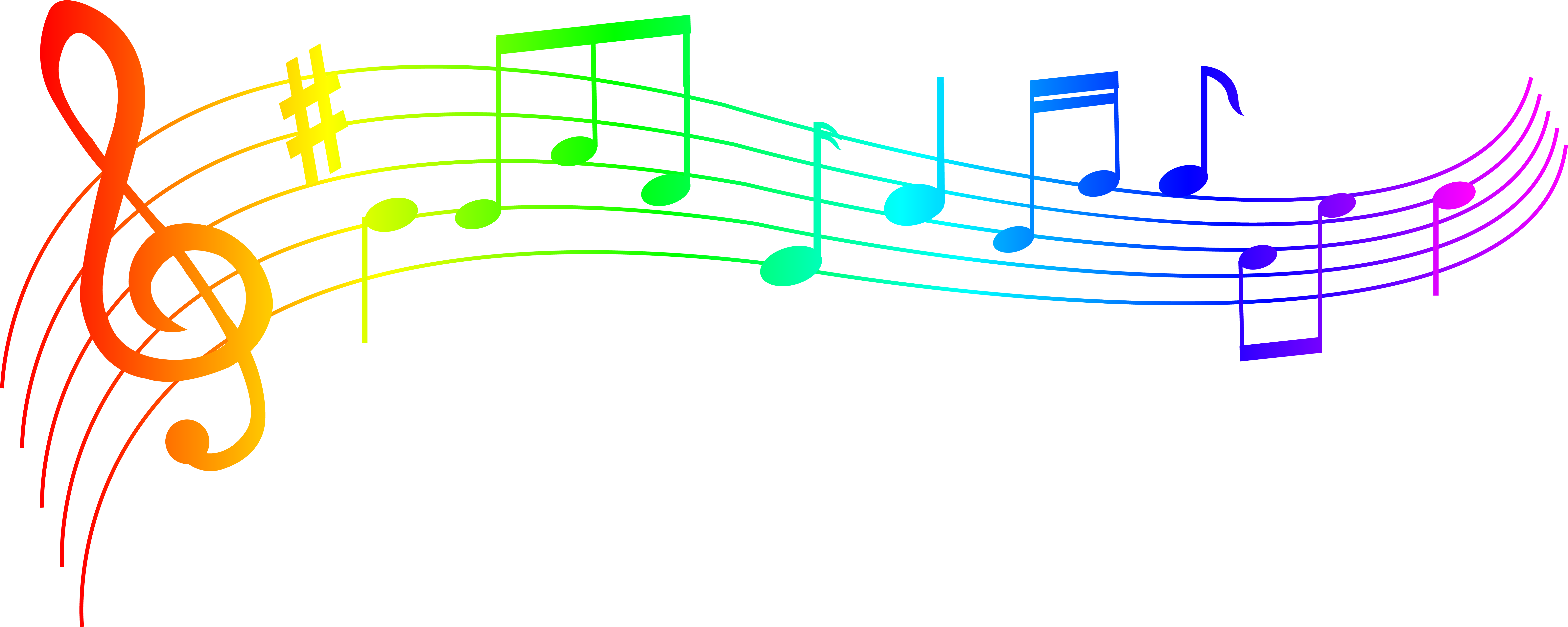 Download Colorful Music Notes Png Music Notes Png Transparent Png