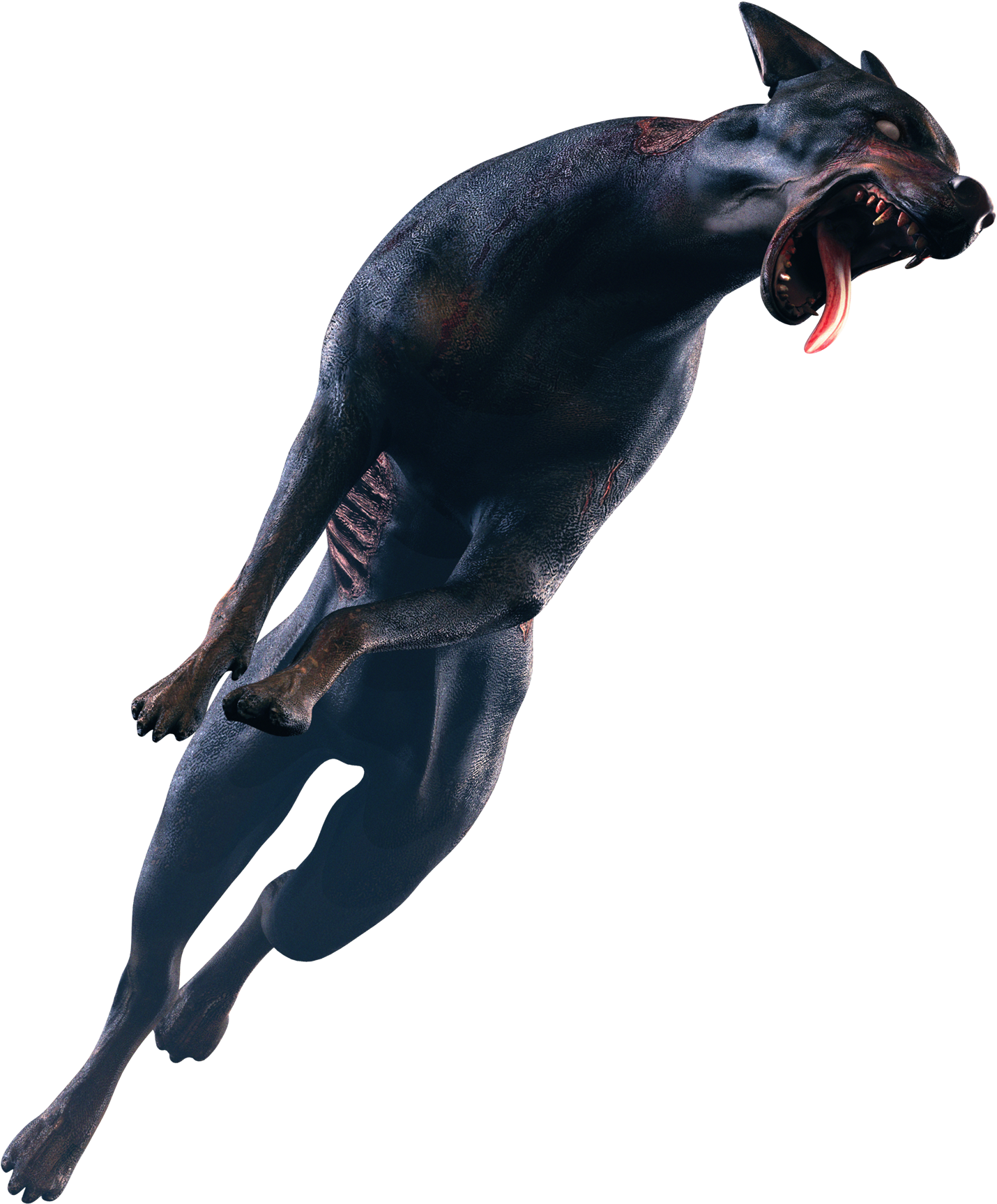 Zombie Dog Png Transparent Image - Zombie Dog Png (500x590), Png Download
