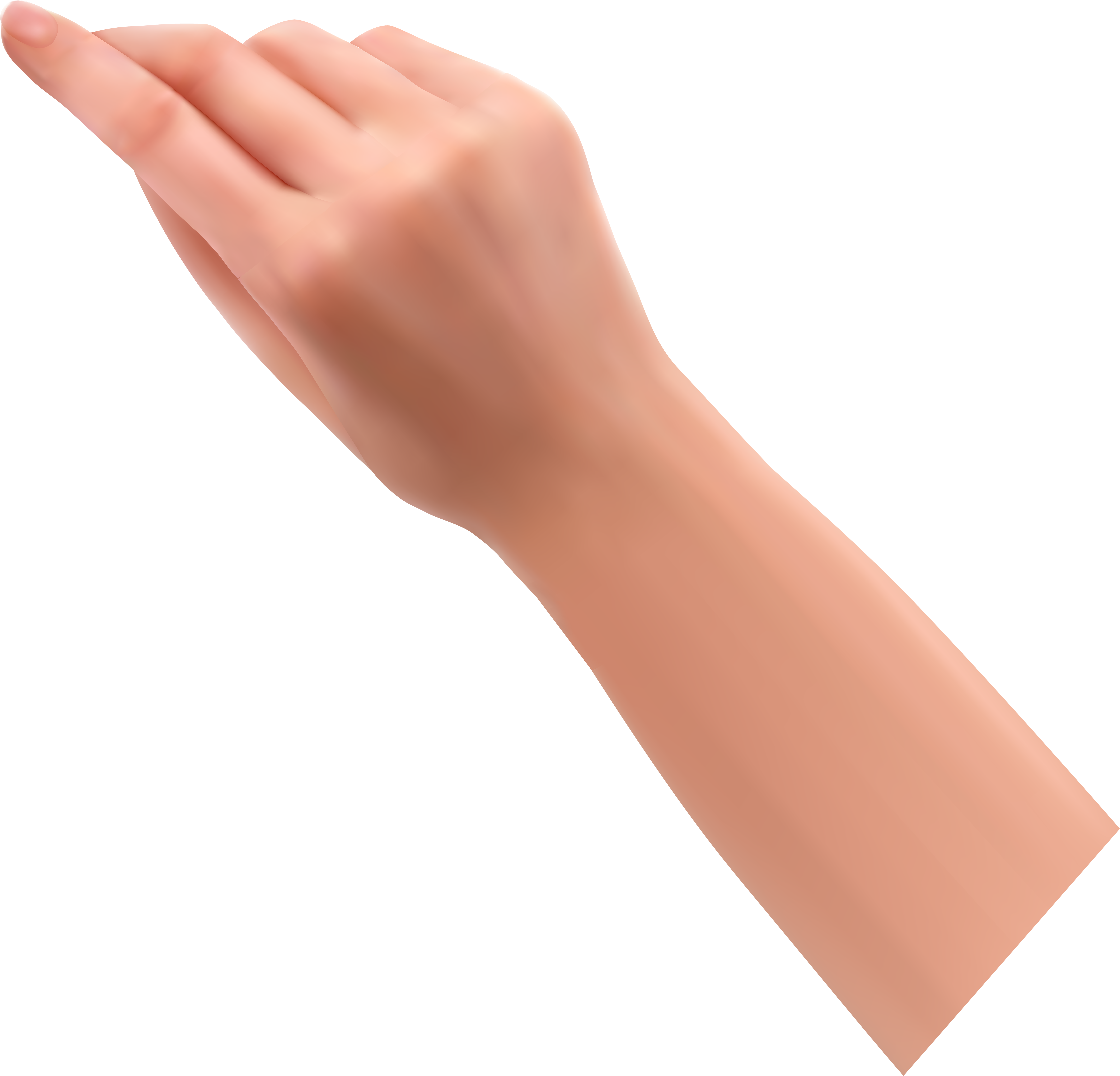 Female Hand Png (7000x6760), Png Download