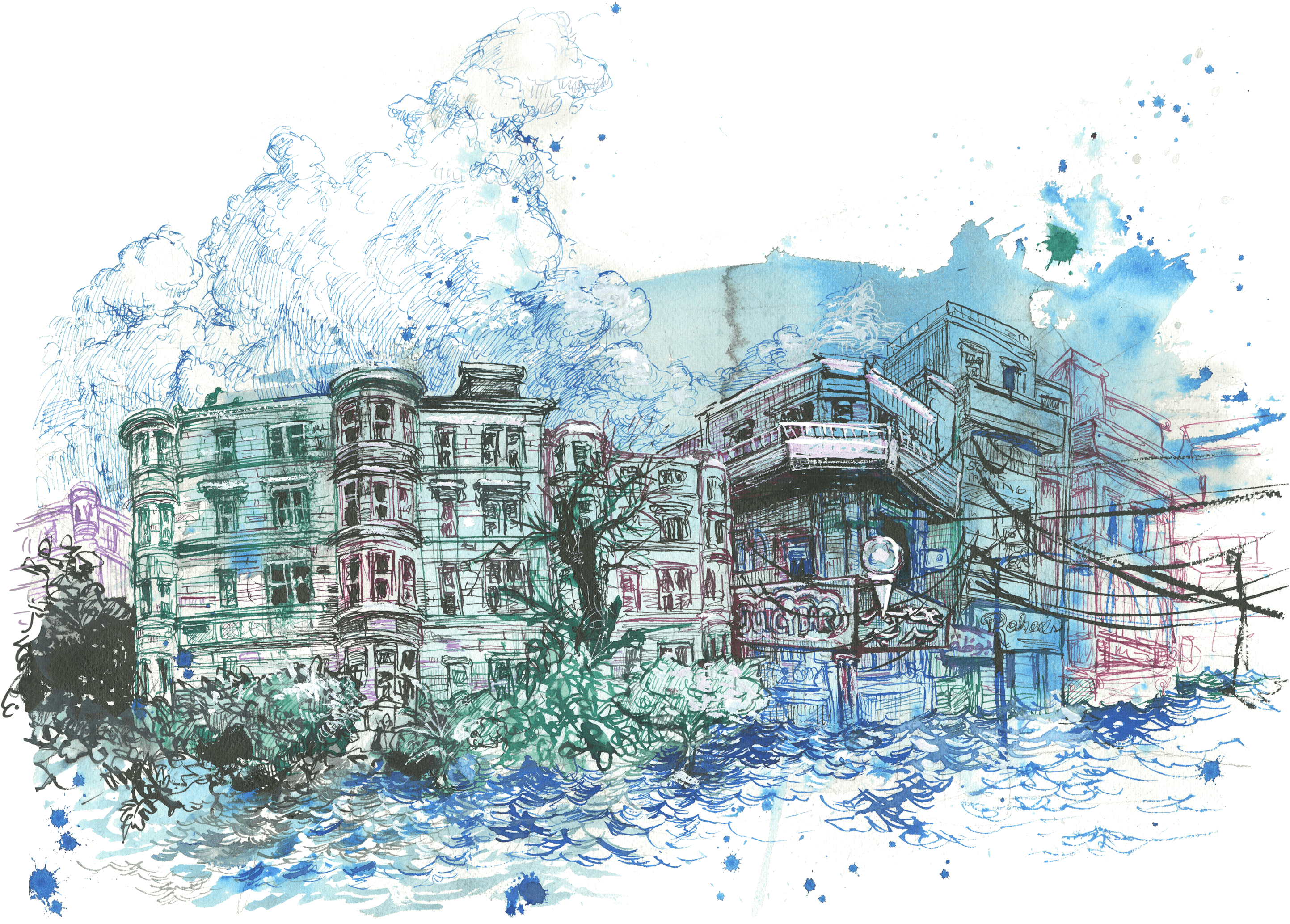 Beirut (3000x2077), Png Download