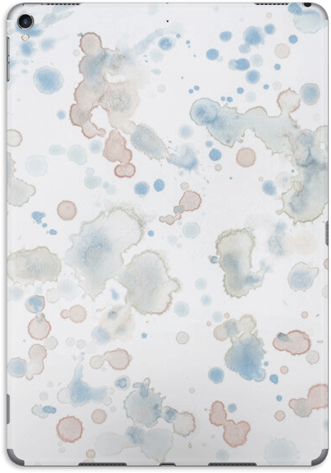 Lovely Watercolor Splash Skin For Your Laptop - Watercolor Painting (566x800), Png Download