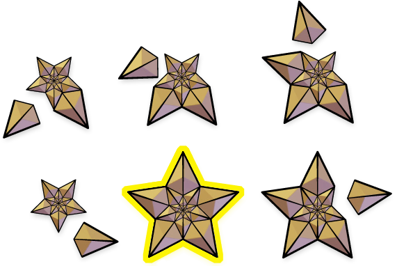 Featured Stars 2 - Stars Png (571x382), Png Download