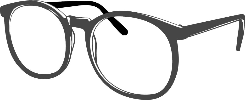 Nerd Glasses Png Photo - Eye Glass Png (1024x421), Png Download
