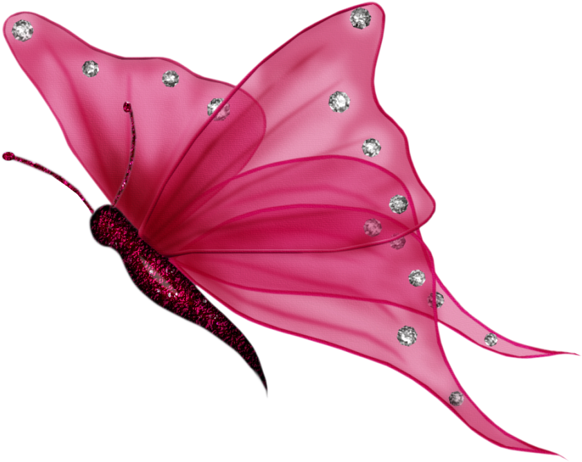 View Album On Yandex - Transparent Background Butterfly Clipart (1024x801), Png Download