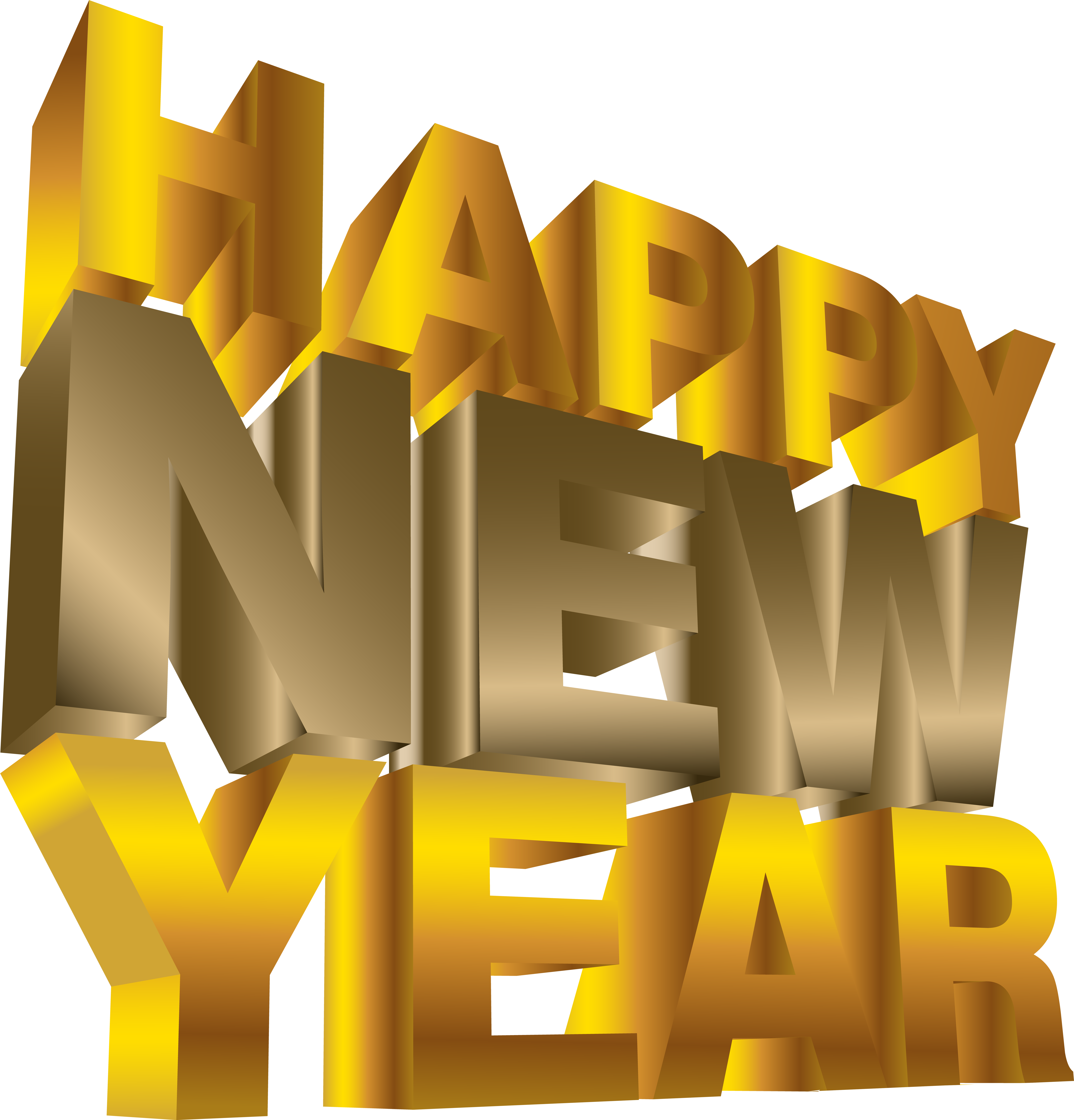 Happy New Year Png Clip Art Image - Happy New Year Png (575x600), Png Download