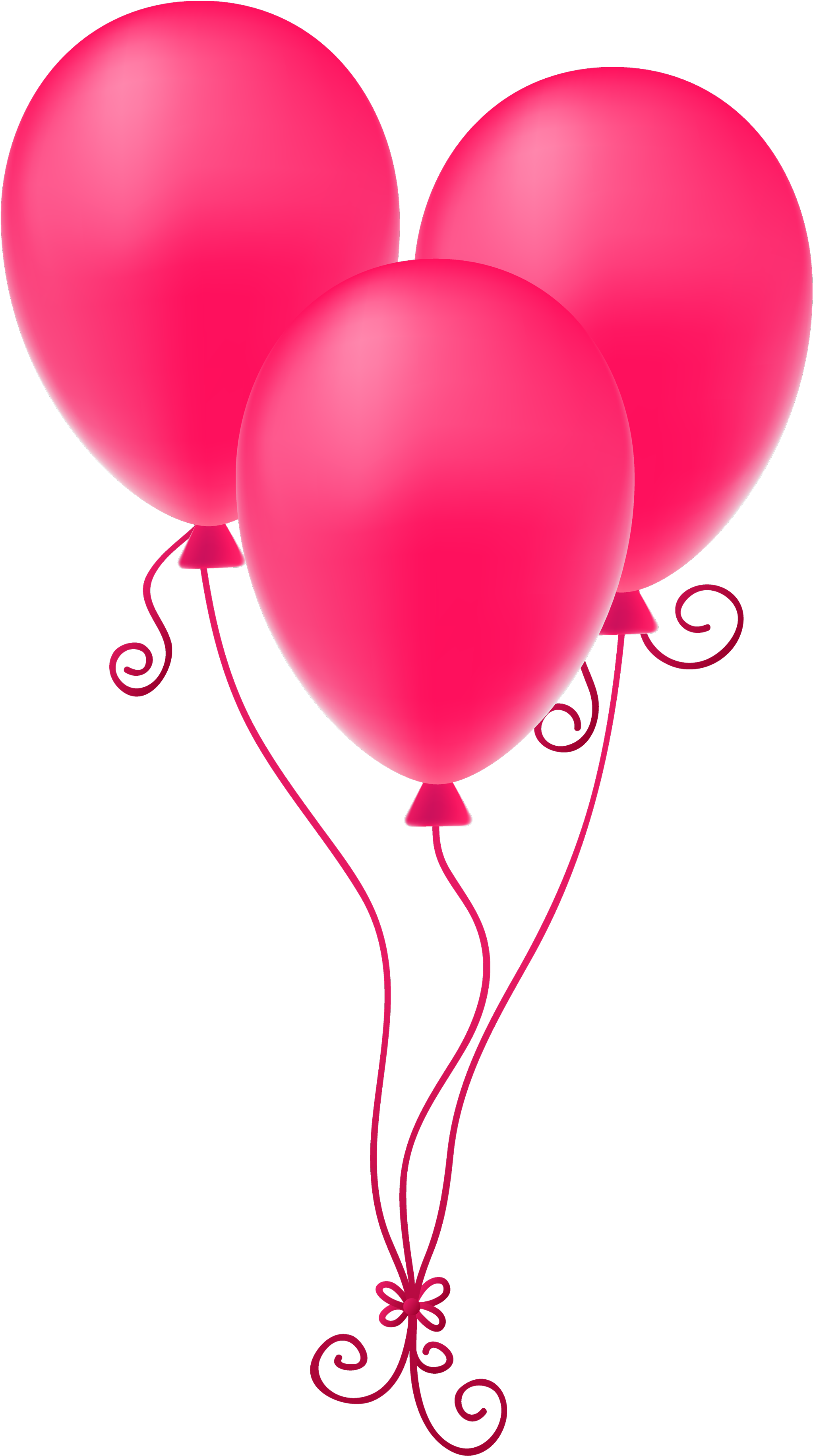 Pink Balloons Png Image - Pink Balloons Png Transparent - Free